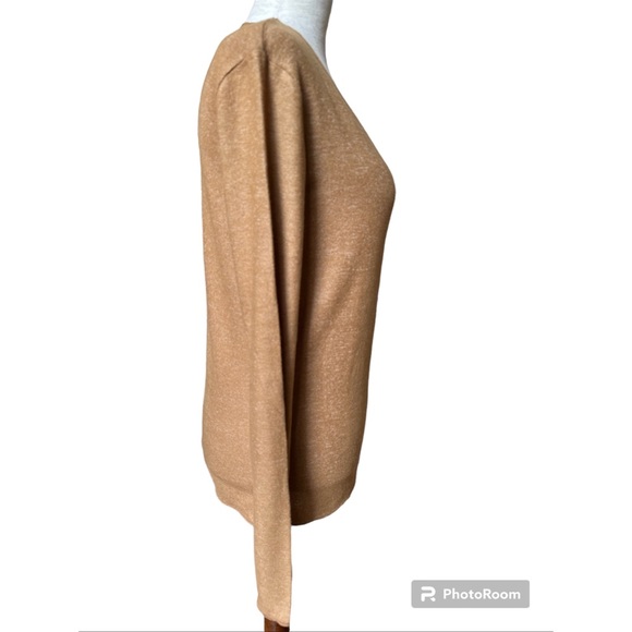 Zara Light Knit V- Neck Long Sleeve Sweater Top, S - Picture 3 of 12